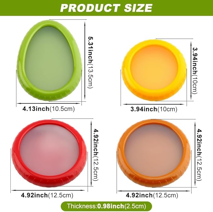 Avocado Saver and Tomato Holder / حافظة الأفوكادو وحامل الطماطم