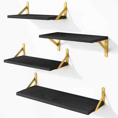 YGEOMER Floating Shelves for Wall / رفوف حائط عائمة من YGEOMER للتثبيت على الحائط