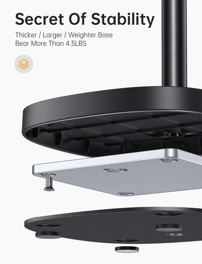 LISEN Cell Phone Stand Adjustable Phone Holer for Desk / حامل هاتف محمول قابل للتعديل للمكتب