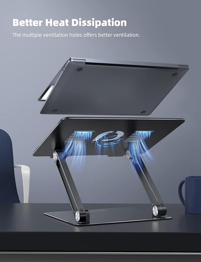 Lamicall Adjustable Laptop Stand / حامل كمبيوتر محمول قابل للتعديل من