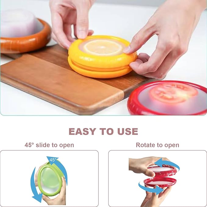 Avocado Saver and Tomato Holder / حافظة الأفوكادو وحامل الطماطم