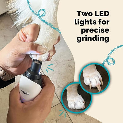 LuckyTail Pet Nail Grinder for Dogs and Cats