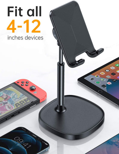 LISEN Cell Phone Stand Adjustable Phone Holer for Desk / حامل هاتف محمول قابل للتعديل للمكتب