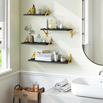 YGEOMER Floating Shelves for Wall / رفوف حائط عائمة من YGEOMER للتثبيت على الحائط
