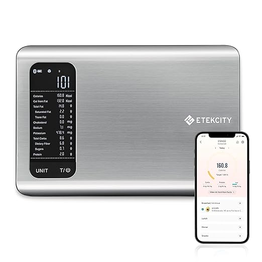 Etekcity Smart Food Kitchen Scale with Nutritional Calculator / ChatGPT said: ميزان مطبخ ذكي من إيتكسيتي مع آلة حاسبة غذائية