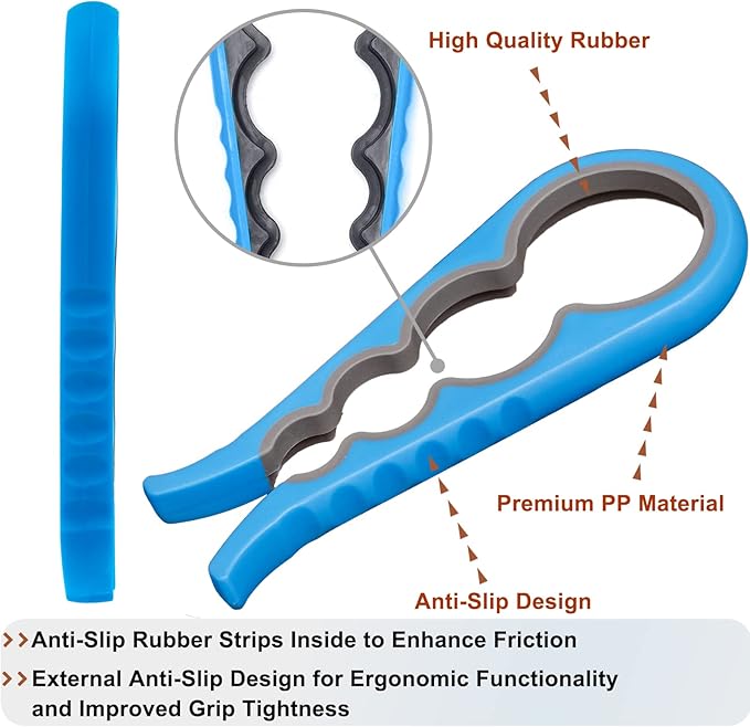 Bloss Anti-skid Jar Opener / فتّاحة برطمانات غير قابلة للانزلاق