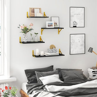 YGEOMER Floating Shelves for Wall / رفوف حائط عائمة من YGEOMER للتثبيت على الحائط