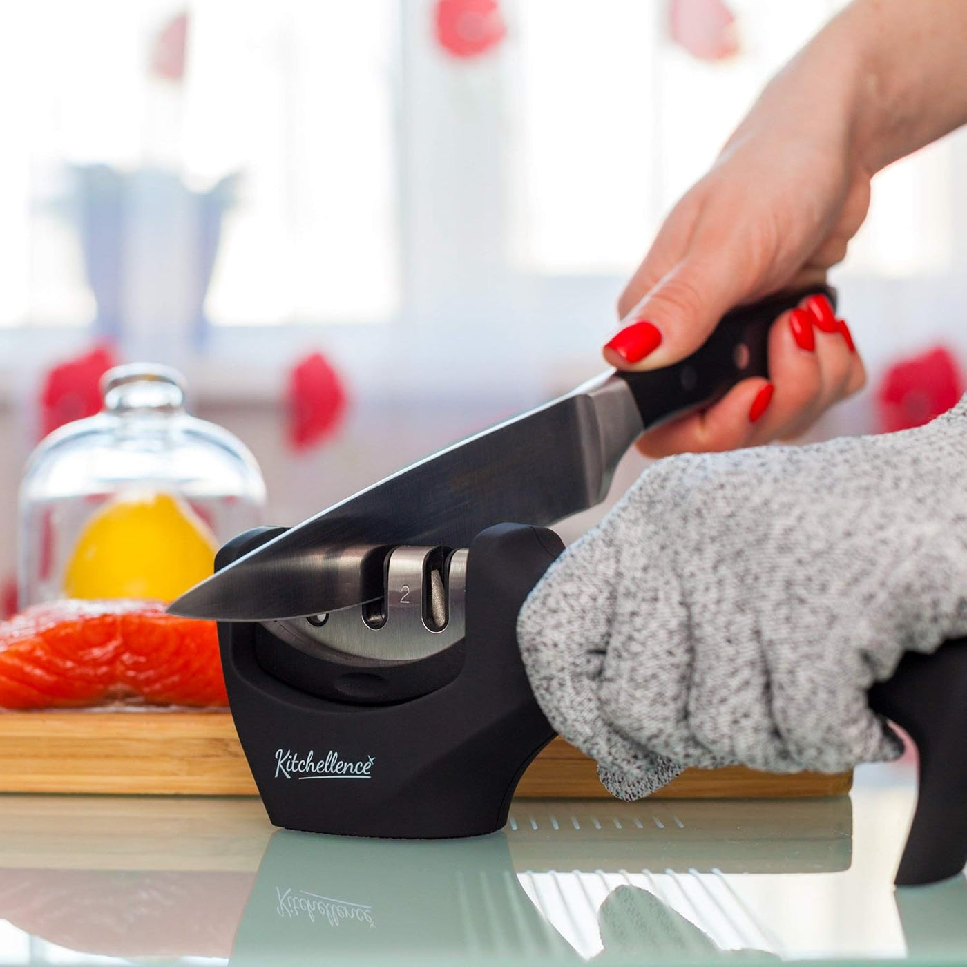 4-in-1 Kitchen Knife Accessories / ملحقات سكاكين المطبخ ٤ في ١