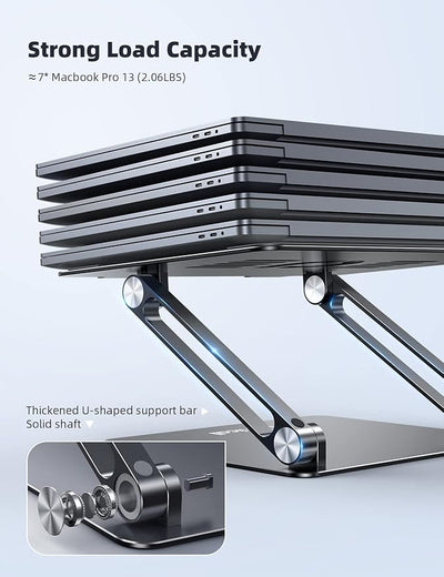 Lamicall Adjustable Laptop Stand / حامل كمبيوتر محمول قابل للتعديل من