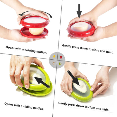 Avocado Saver and Tomato Holder / حافظة الأفوكادو وحامل الطماطم
