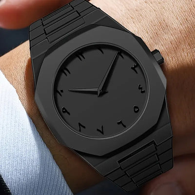ARABIC BLACK AURA WATCH / ساعة هالة عربية سوداء