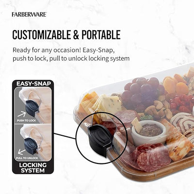 FARBERWARE Build-a-Board Cutting / لوح تقطيع فاربروير بيلد-آ-بورد