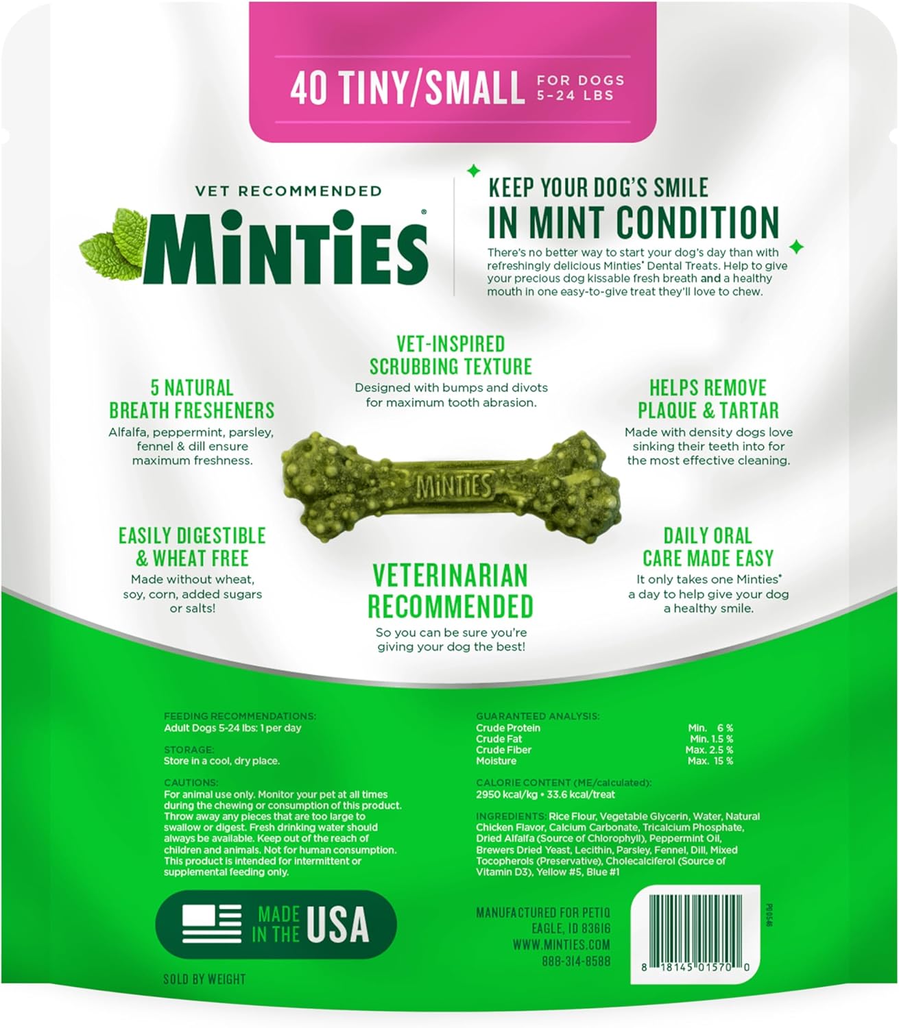 Minties Dental Chews for Dogs