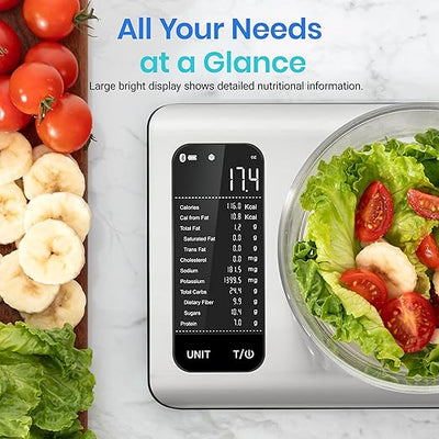 Etekcity Smart Food Kitchen Scale with Nutritional Calculator / ChatGPT said: ميزان مطبخ ذكي من إيتكسيتي مع آلة حاسبة غذائية
