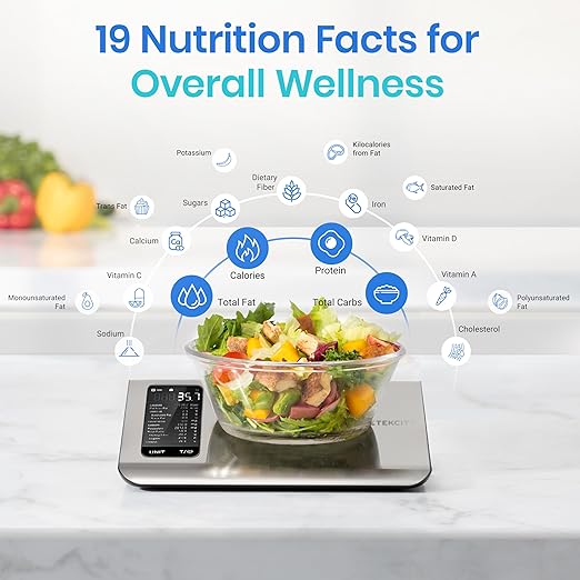 Etekcity Smart Food Kitchen Scale with Nutritional Calculator / ChatGPT said: ميزان مطبخ ذكي من إيتكسيتي مع آلة حاسبة غذائية