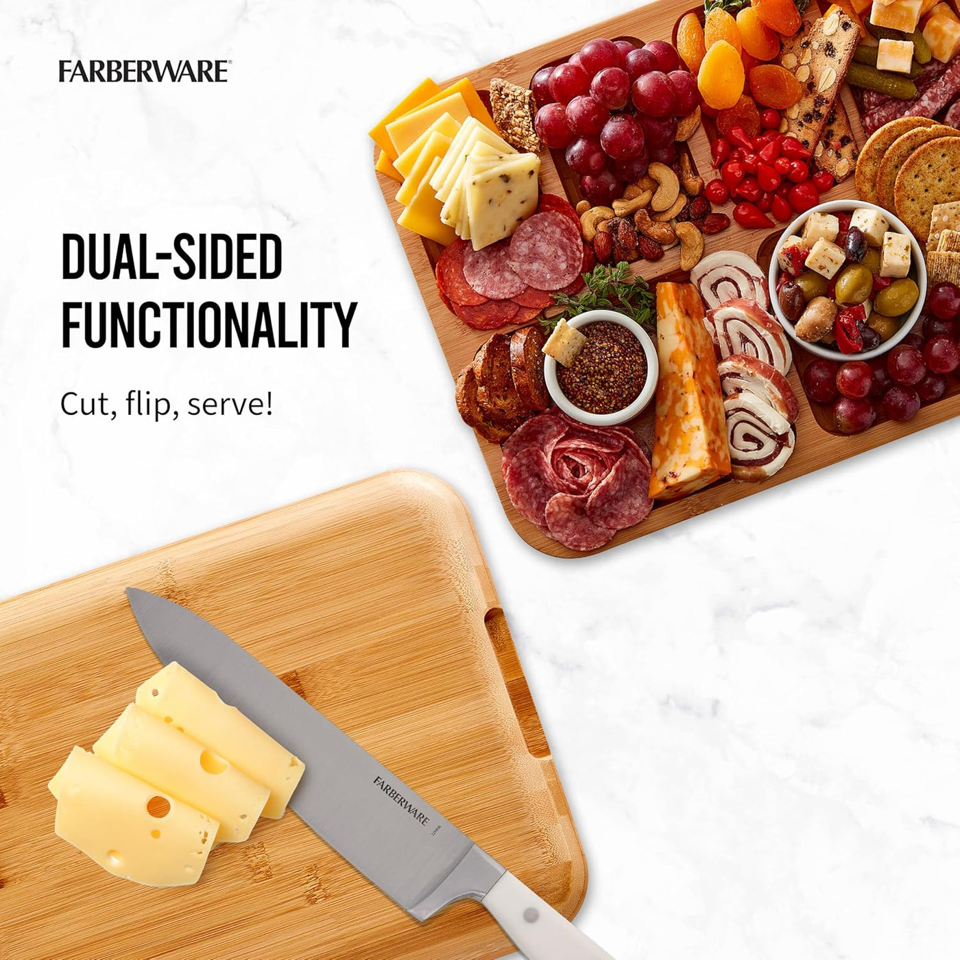 FARBERWARE Build-a-Board Cutting / لوح تقطيع فاربروير بيلد-آ-بورد