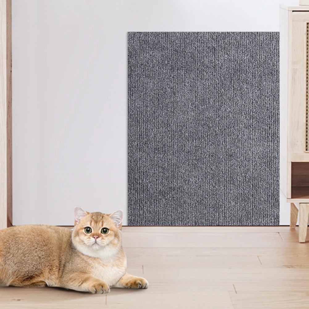Self-Adhesive Cat Scratching Mat – Sofa Protector & Playboard