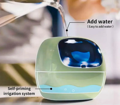 Ivy Smart Planter – AI-Powered with 49+ Expressions & 7 Smart Sensors / وعاء نباتات ذكي Ivy – مدعوم بالذكاء الاصطناعي مع أكثر من 49 تعبيرًا و7 مستشعرات ذكية