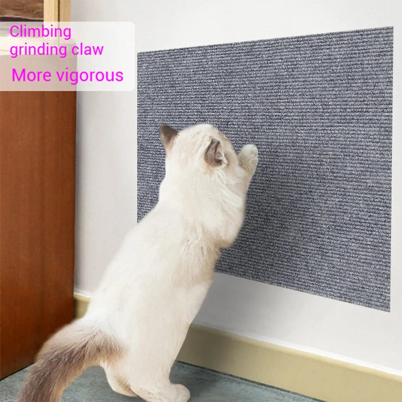 Self-Adhesive Cat Scratching Mat – Sofa Protector & Playboard