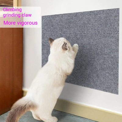 Self-Adhesive Cat Scratching Mat – Sofa Protector & Playboard