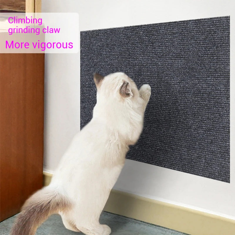 Self-Adhesive Cat Scratching Mat – Sofa Protector & Playboard