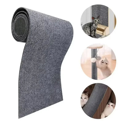 Self-Adhesive Cat Scratching Mat – Sofa Protector & Playboard