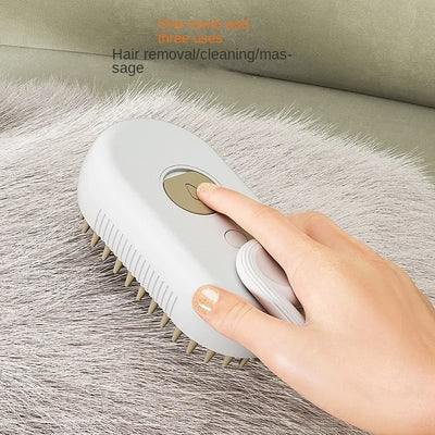 3 in1 Dog Steamer Brush