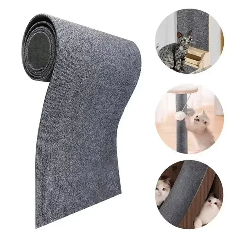 Self-Adhesive Cat Scratching Mat – Sofa Protector & Playboard