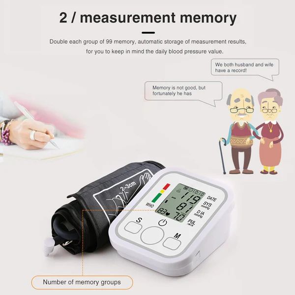 Electronic Blood Pressure Monitor / جهاز قياس ضغط الدم الإلكتروني